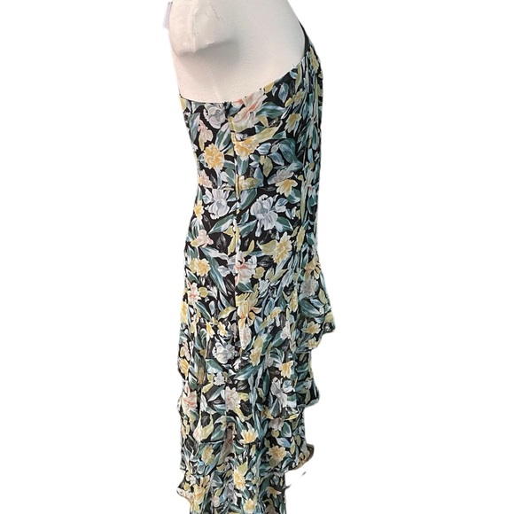 Petal + pup one shoulder Floral dress sz8 - Picture 3 of 5
